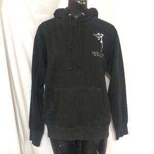 Vintage City Approval ‘Standing In Your Grave’ Black Hoodie